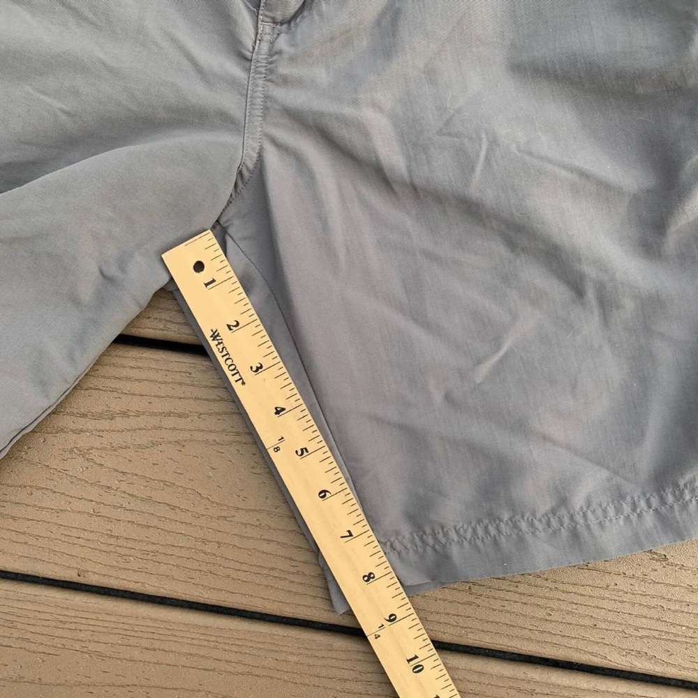 Cabela's Cargo Shorts Men's Size 40 Reg Gray Casual Zipper Side Pockets READ - Picture 7 of 9